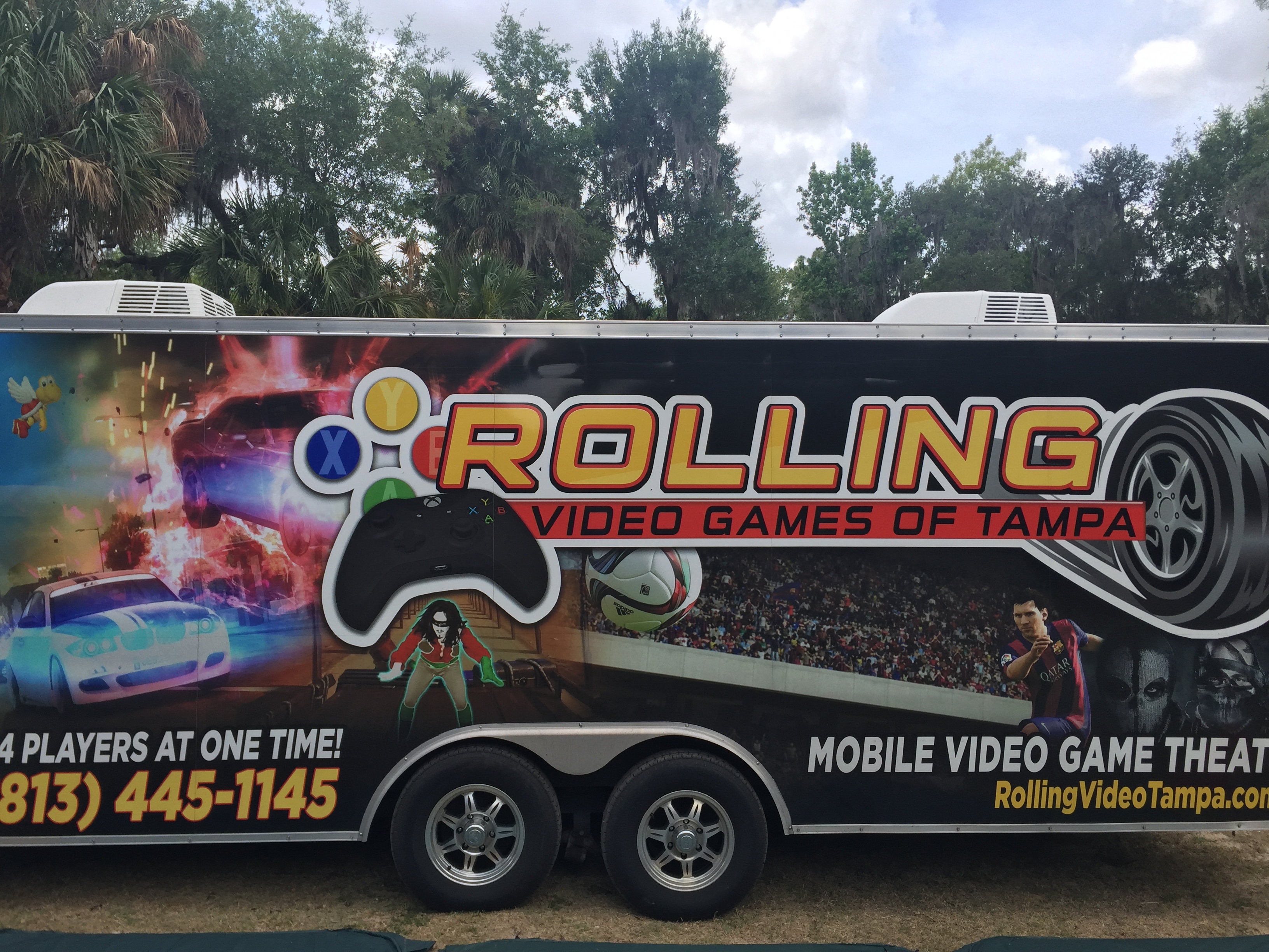 video gaming truck near me